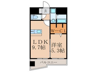 THE SQUARE Glory Residenceの物件間取画像